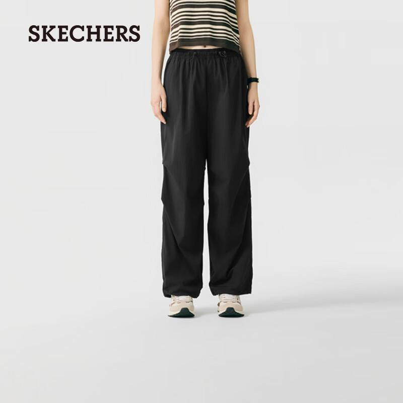 Skechers Women's Lightweight Wide-Leg Casual Pants