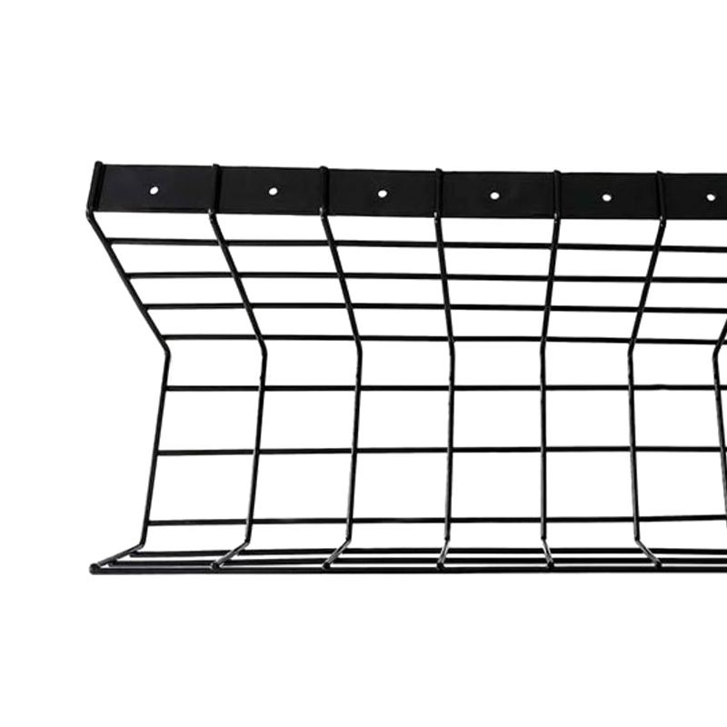 1 ks Počítačový Domácí Kancelářský Stůl Pod Stůl Zásuvná Deska Úložný Držák na Síťové Kabely Podnos na Umístění Předmětů