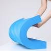 TPE Balance Training Foam Pad Flat Support Soft Cushion High Rebound Exercise Fitness Yoga Mat Azure Blue