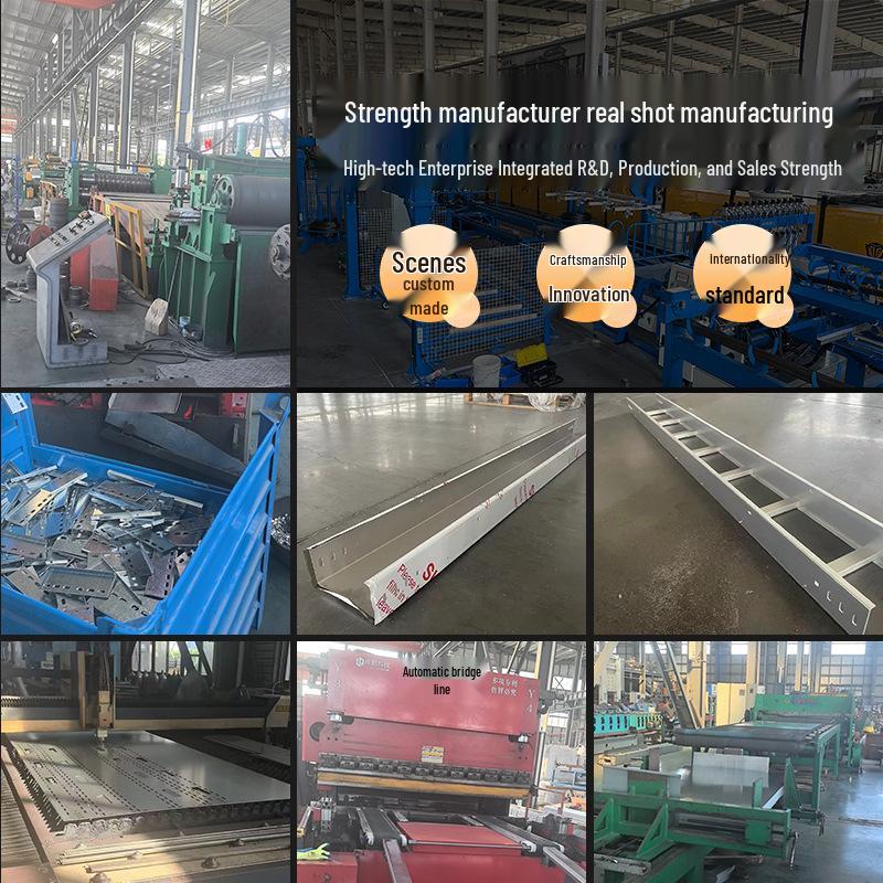 Fireproof Galvanized Metal & Aluminum Alloy Cable Tray