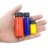 Bingyu BY-2468 Transparent Glass Screw Top Sample Bottles