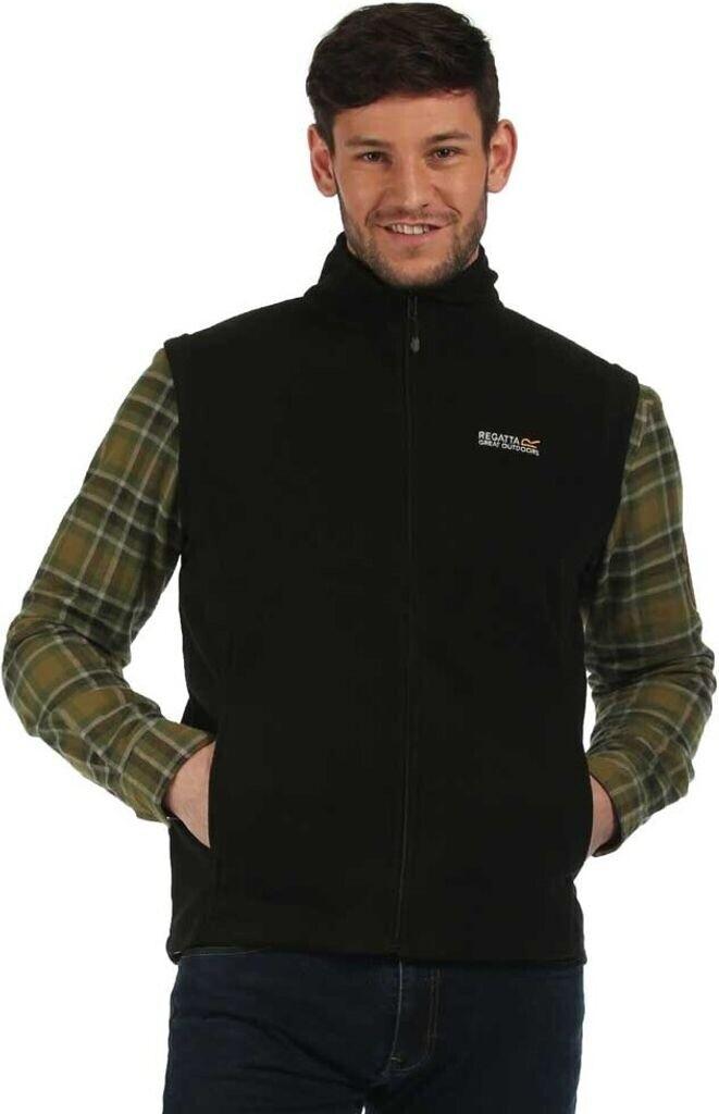 Regatta Tobias II Herren Fleeceweste (RMB052) Schwarz