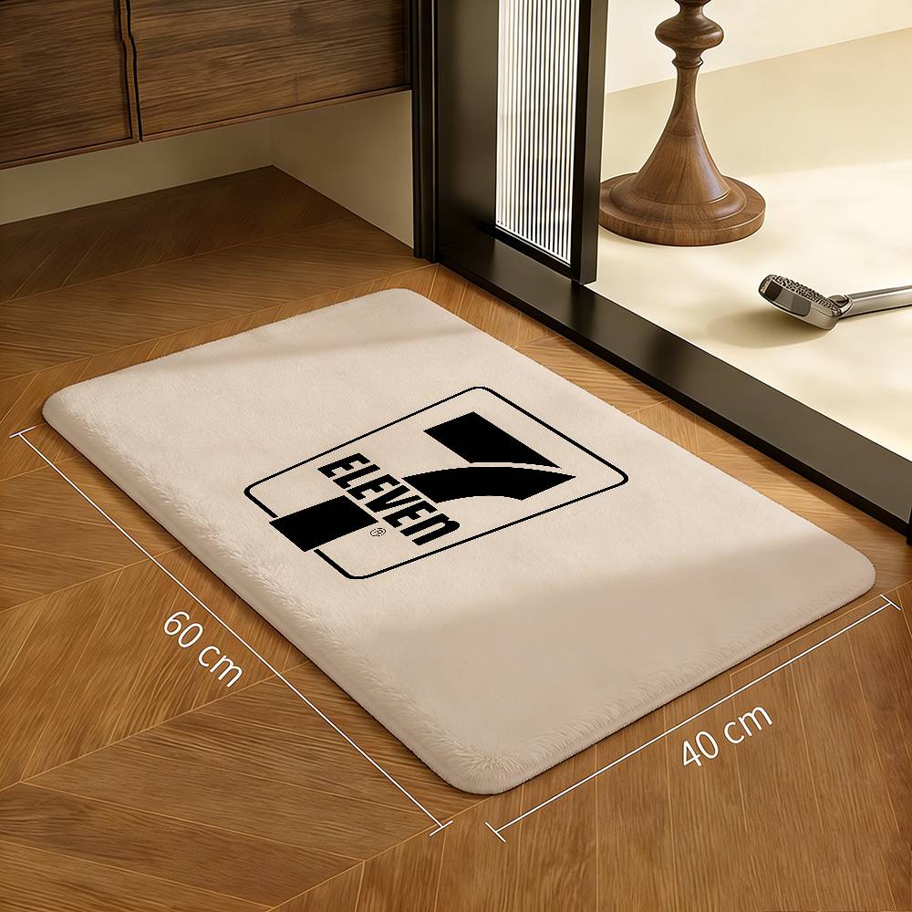 7-E-ELEVENS Bathroom Mat Kids Room Bedroom Decoration Balcony Anti-Slip Doormat Living Room Welcome Rug
