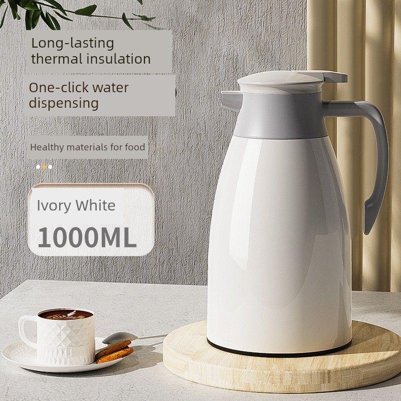 New Style Thermos Kettle for Office Workers, Large Capacity Thermos Cup, Coffee Pot, Large Hot Water Bottle for Dormitory, Teapot, Warm Water Kettle