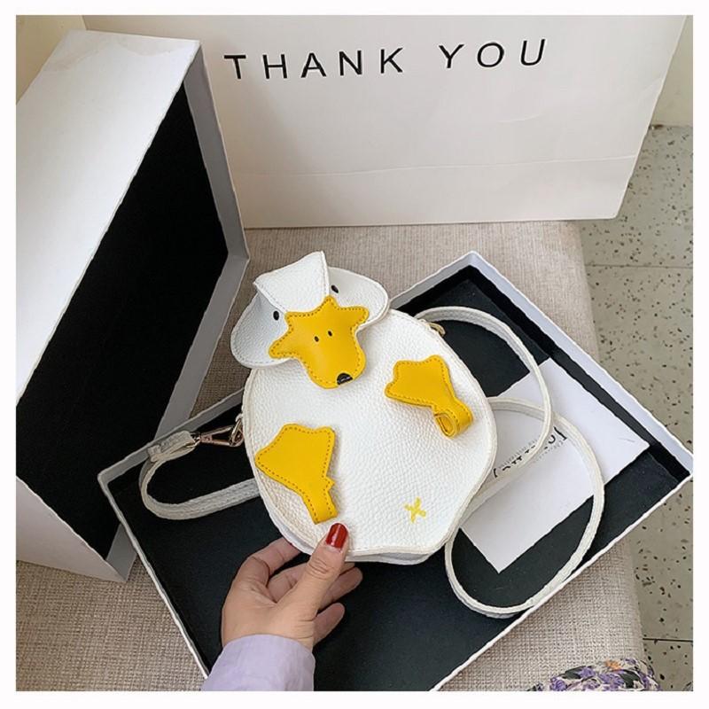 

Женская сумка в форме утки, женская сумка через плечо из мягкой искусственной кожи, милые сумки и кошельки с рисунком утки для девочек