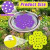 Floating Bee Island Garden Bee Drinking Tray Flower-Shaped Bee And Butterfly Water Station for Outdoor Decor Thirsty Pollinators