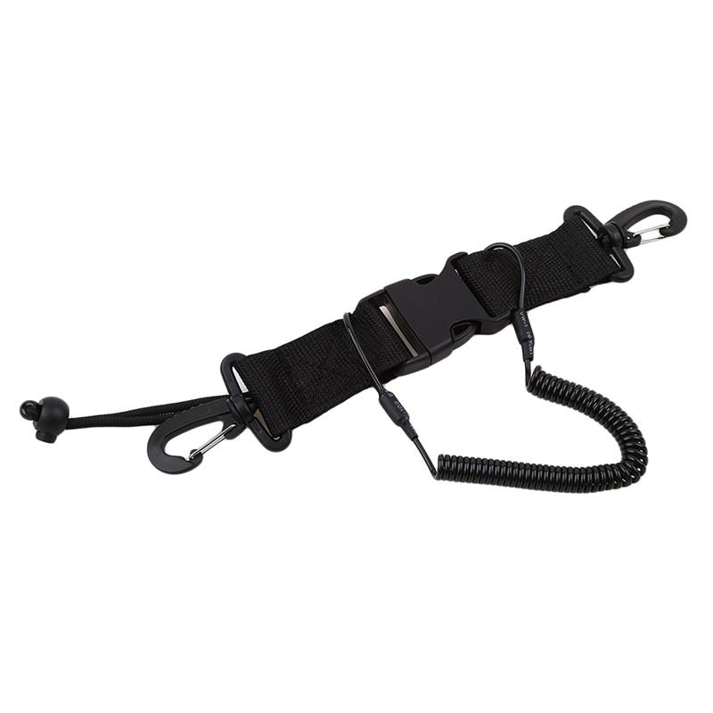 Scuba Diving Dive Canoe Camera Lanyard with Quick Release Buckle and Clips for Under Kayaking Swimming Sports Accessory New Tool