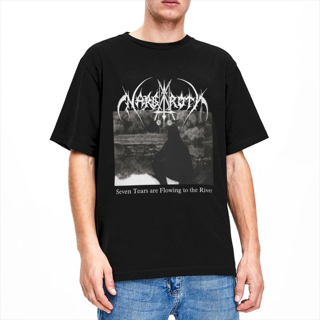 Burzum Band Black Metal T Shirts Casual Leisure Vintage Men Women Short Sleeve Oversized Streetwear Cotton Harajuku Unisex Tops
