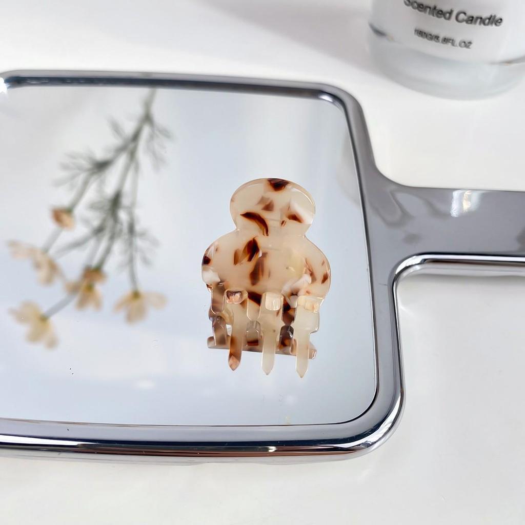 Korean Dopamine Mini Claw Clip: Cute Hair Accessories for Women & Children