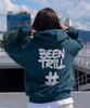 Spray Hashtag Hood (Dark Green)