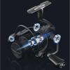 Mavllos 2000 Bass Spinning 10kg Drag Large Line Stainless Steel Saltwater Carp Fishing Reel SW-C Reel, 5.21 Ratio, Power, Capacity, 5+1 Bearings,