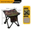 Tragbarer Outdoor-Klappstuhl für Camping, Angeln, Grillen, Picknick und zum Skizzieren