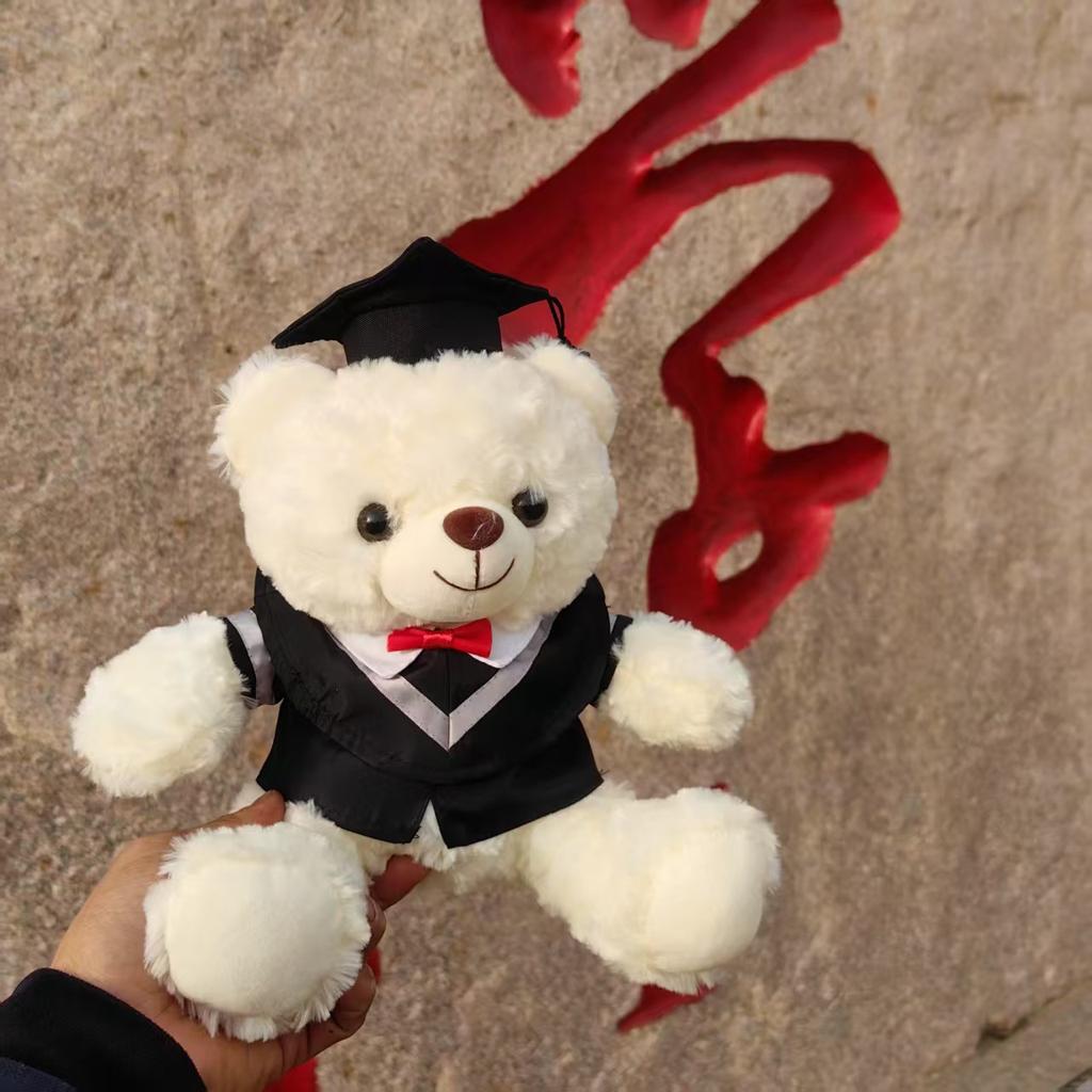 Spielzeug Abschluss Dr. Bärendoll Abschlussbär Schulerinnerungsgeschenk