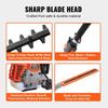 6-in-1 Multi-Functional Trimming Tools Gas Hedge Trimmer 33CC Weed Eater