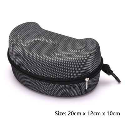 EVA Skiing Goggle Case Sunglasses Carrying Zipper Hard Box Scratch-resistant Snowboard Sunglasses Organizer Case