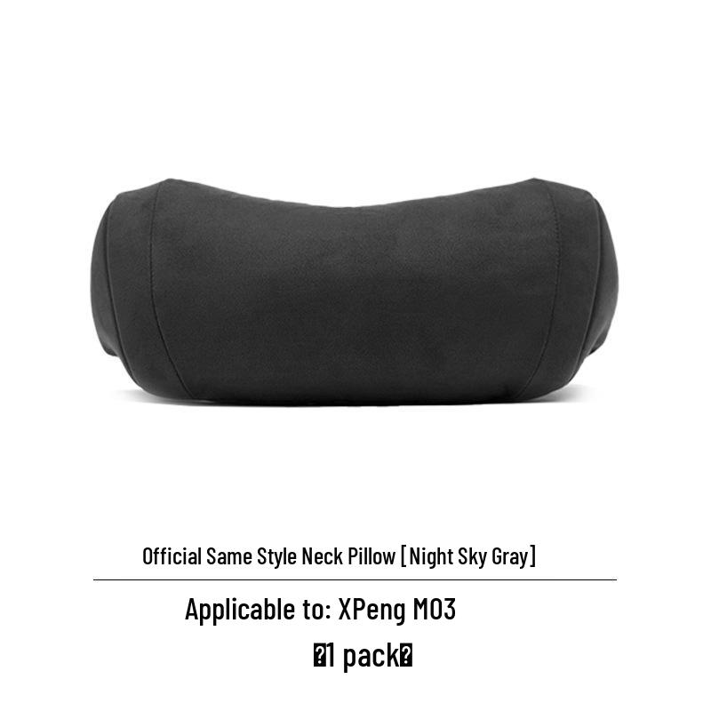Poduszka XPeng M03 z pianki memory na szyję i lędźwie - Zagłówek na cztery pory roku