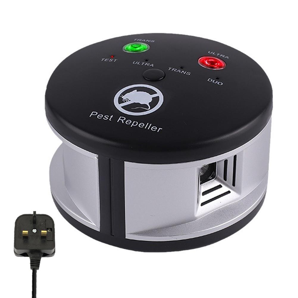 360 Degree Ultrasonic Mice Mouse Repellent Plug-in Pest Repeller Effective Indoor Pest Control 4 Modes for House Bat Rat Removal