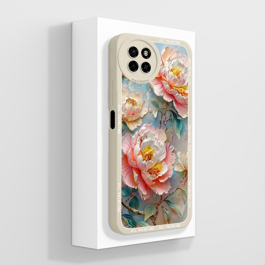 For Itel S23 S24 S25 P55 P65 A70 A80 Lovely Cat Phone Cover Camera Protection Soft Liquid Silicone High Quality Anti Fingerprint Case For Itel Housing