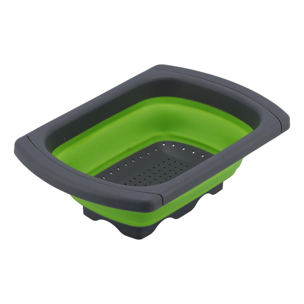 Folding Drain Basket Retractable Fruit Vegetable Washing Draining Basket for Home Kitchen Use