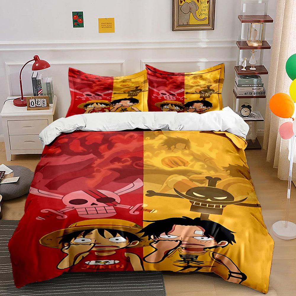 Pirate skulls and characters. Bedding sets Duvet cover sets Duvet covers Pillowcases(1 * Duvet Cover 2 * Pillowcases without duvet insert)