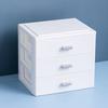 Colorful Drawer Layered Storage Multi-Layer Jewelry Stationery Case Handle Box  Home Office