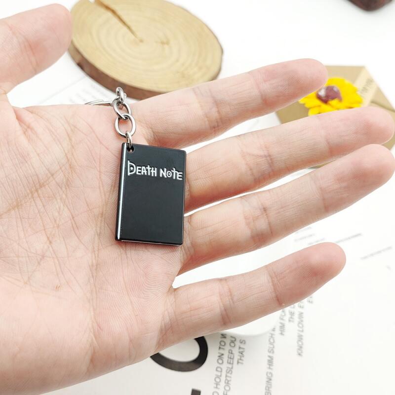 Covered Death Note Keyring True White True Keyholder Keychain