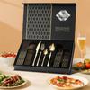 Slim Waist Stainless Steel Cutlery Set: Knife, Fork, Spoon for Western Cuisine