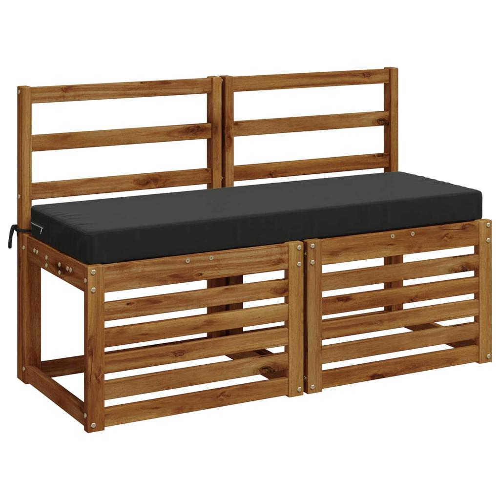 Bench Cushion SOEST 100percent  Polyester Anthracite 100 X 40 X 8 Cm