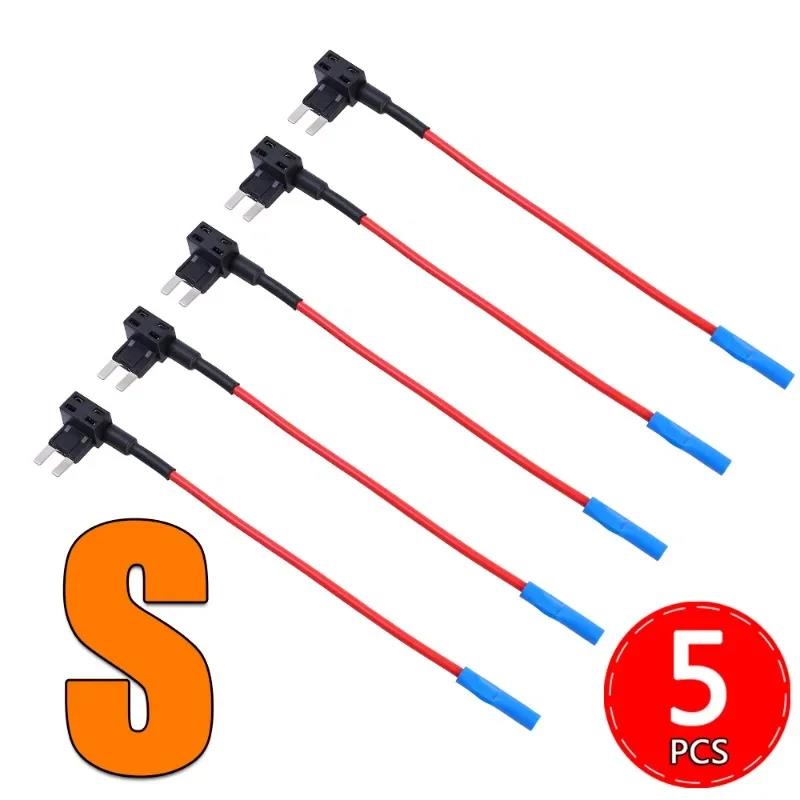 Car Fuse Box Electrical Appliances Mini Small Medium Car Fuse Holder Auto Circuit Extender Add-a-circuit Power Supply Adapter Fuse Holders1