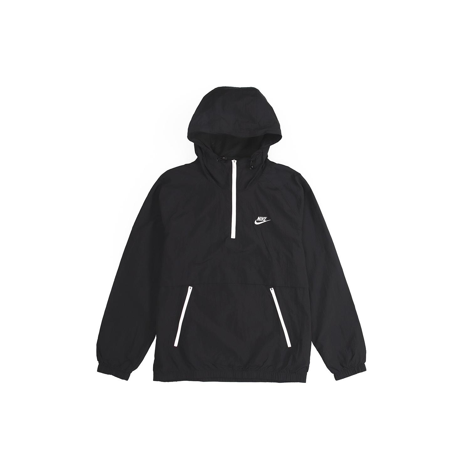Nike As Sportswear Ce JKT Jacket Hd Wvn Anrk Black White Men s AR2213-010 L