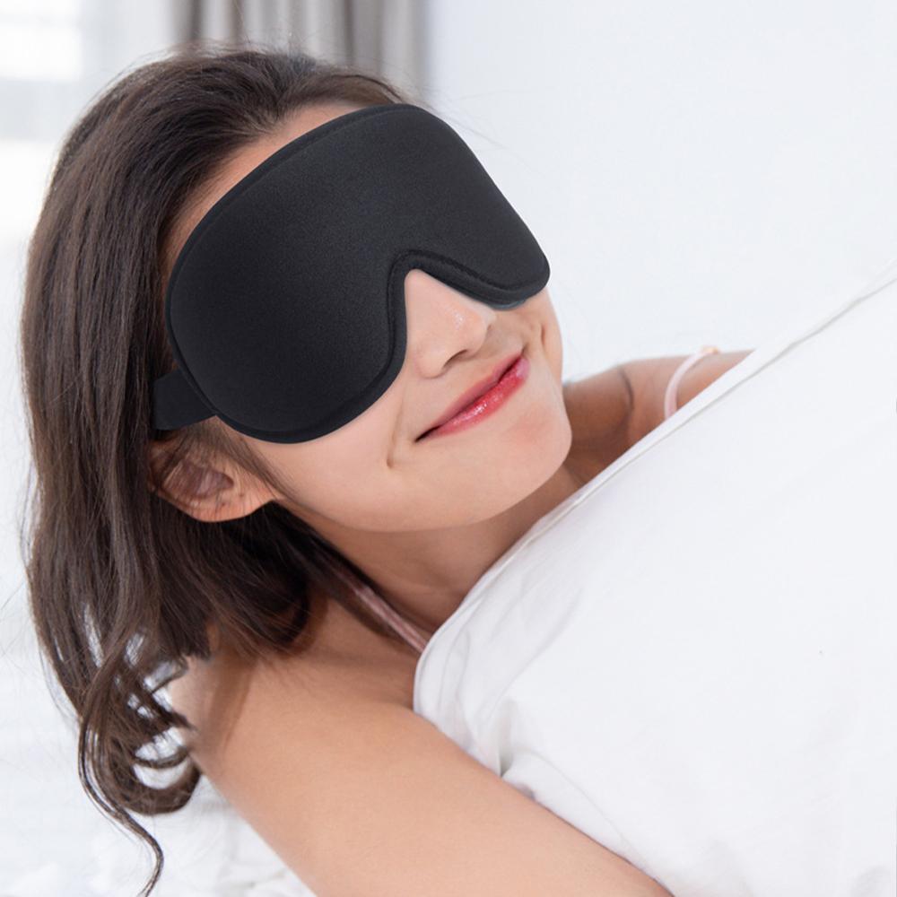 USB Heating Steam Eyeshade Sleeping Eye Mask Anti Dark Circle Eye Patch Eye Massager Fatigue Relief Sleep Travel Eye Shade Mask