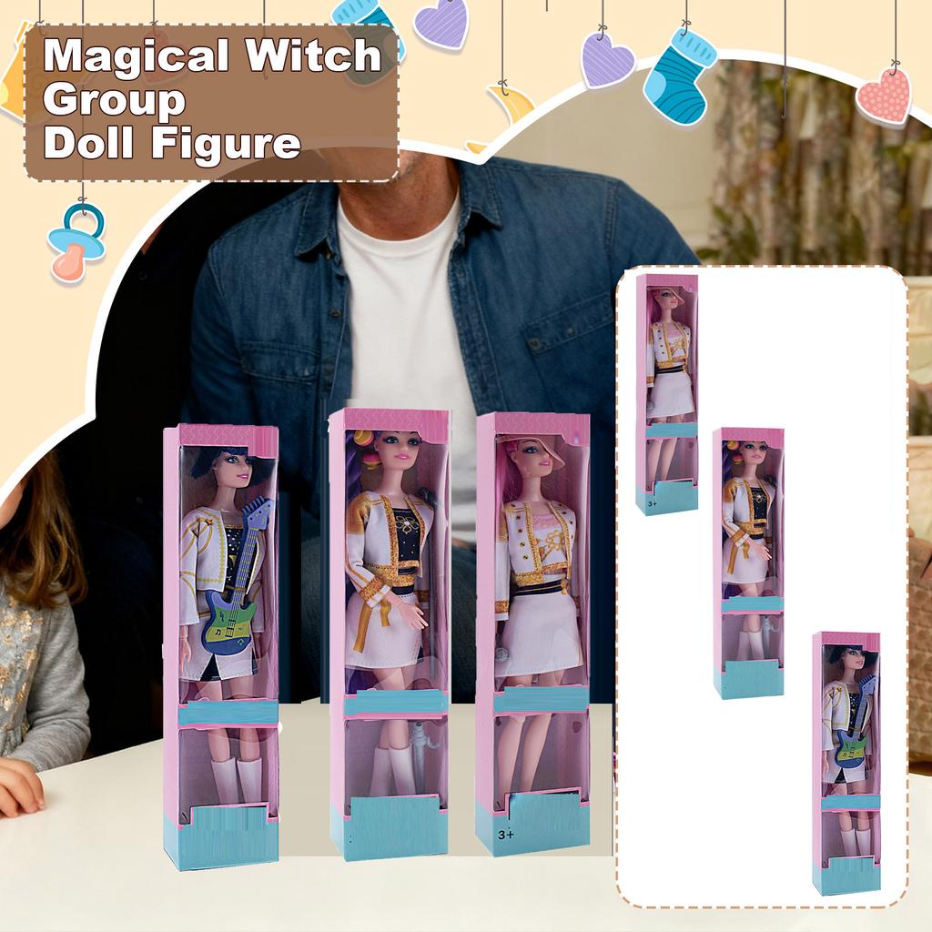 Fashionable Plastic Doll Figures Collection With Unique Stylish Outfits And Colorful Hairstyles Perfect Gift For Kids To And Creat