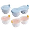 Multi-functional Microwave Egg Cooker: Boil, Steam, and Cook Onsen Eggs