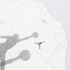 Jordan T Shirts Men's White Crew Neck Moderate Straight Fit FN6026-100