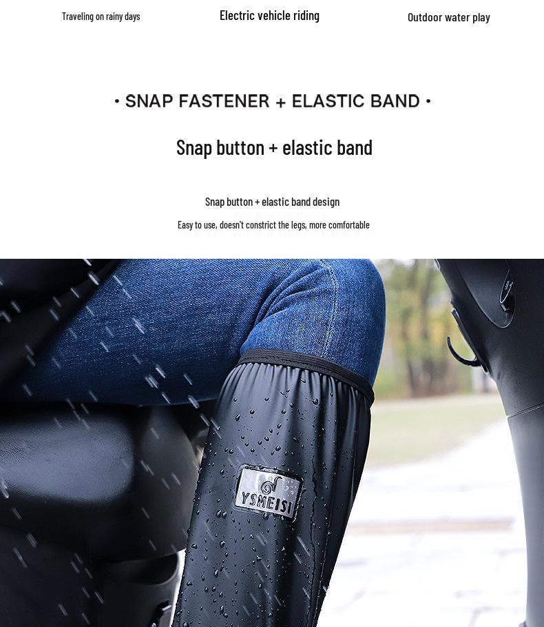 Męskie i Damskie Wodoodporne Wysokie Nakładki na Buty Przeciwdeszczowe Antypoślizgowe, Pogrubione i Odporne na Zużycie do Użytku Zewnętrznego.