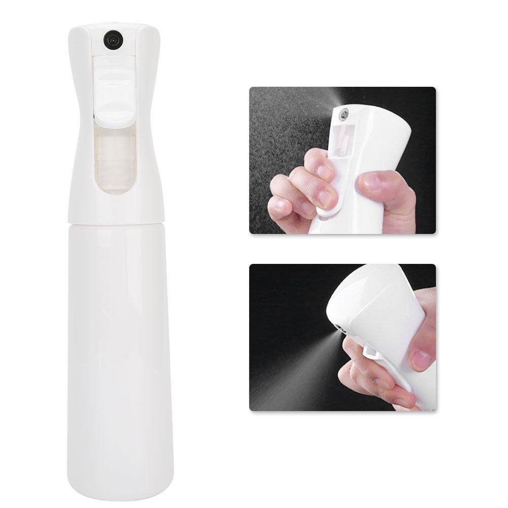 Hairdressing Spray Bottle Salon Barber Hair Mist Water Spray Bottle Makeup BottleWhite 300ml