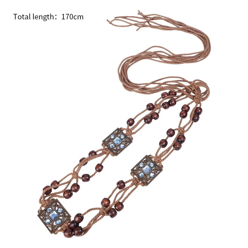 2026 Butterfly Tassel Waist Chain Y2K Trendy Bohemian Belt Summer Beach Accessories Vintage Flower Jean Skirt White Dress Belts