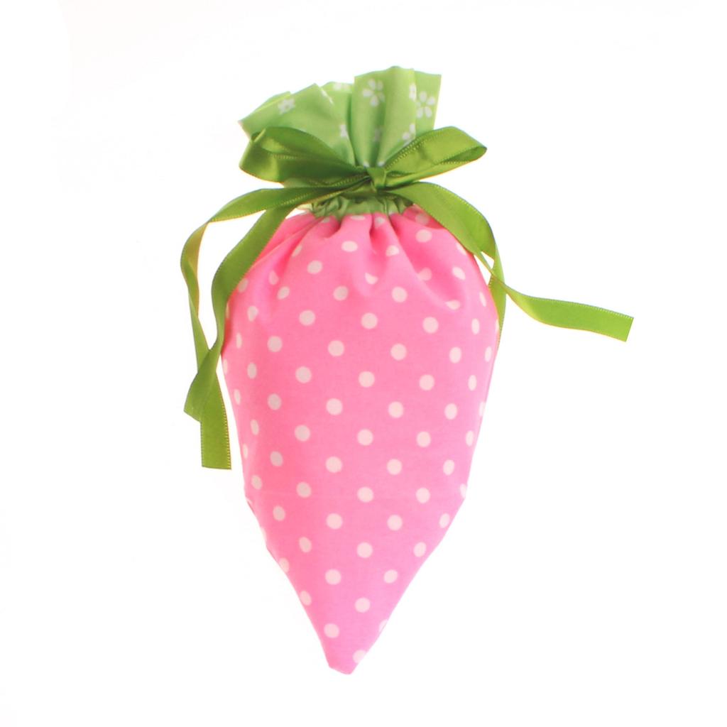 2025 Happy Easter New Carrot Shape Drawstring Fabric Cute Party Candy Gift Bags Large Capacity Candy Wrapping Gift Bags