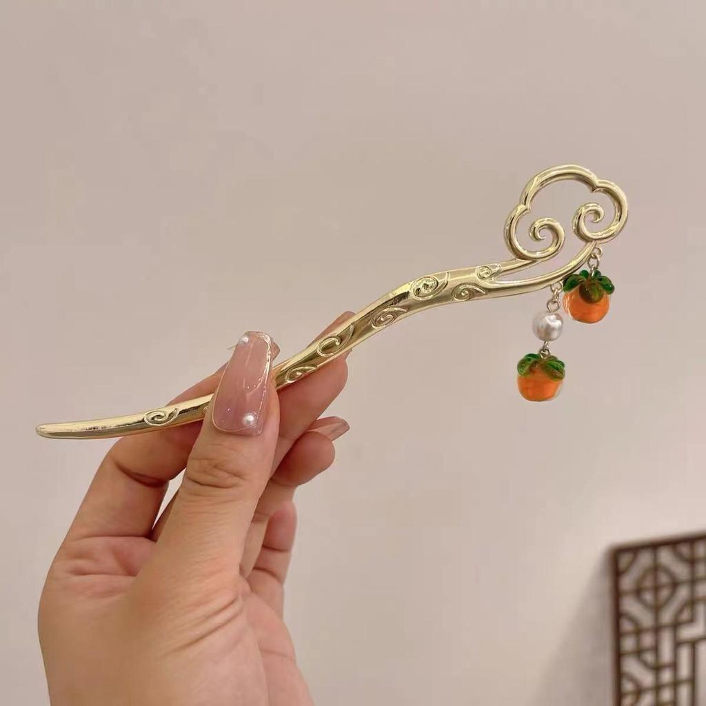 Ancient Style Hairpin Collection: Elegant Updo Hanfu Accessories for Women