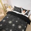 Erosebridal Sugar Skull Comforter Cover Set Skeleton Bones Duvet Cover,Gothic Moth Decor Bedding Sets Twin Magic Unicorn Rabbit Skulls Beddi