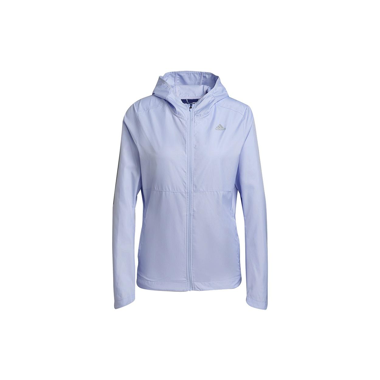 (WMNS) adidas Own The Run Jkt Sports Jacket Purple Women s H31032 XS