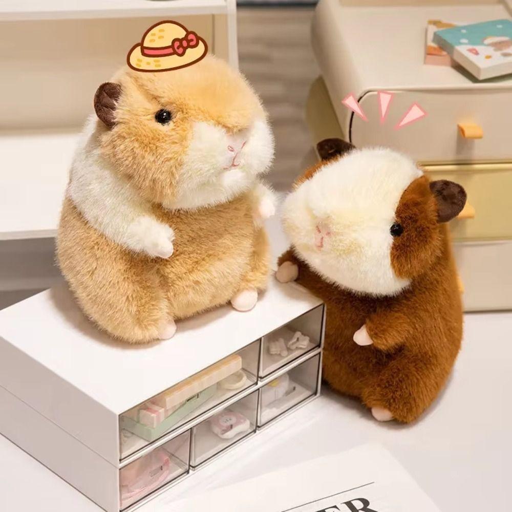 Soft Guinea Pig Stuffed Animal Toys PP Cotton Simulation Animal Toy Doll Children Girl