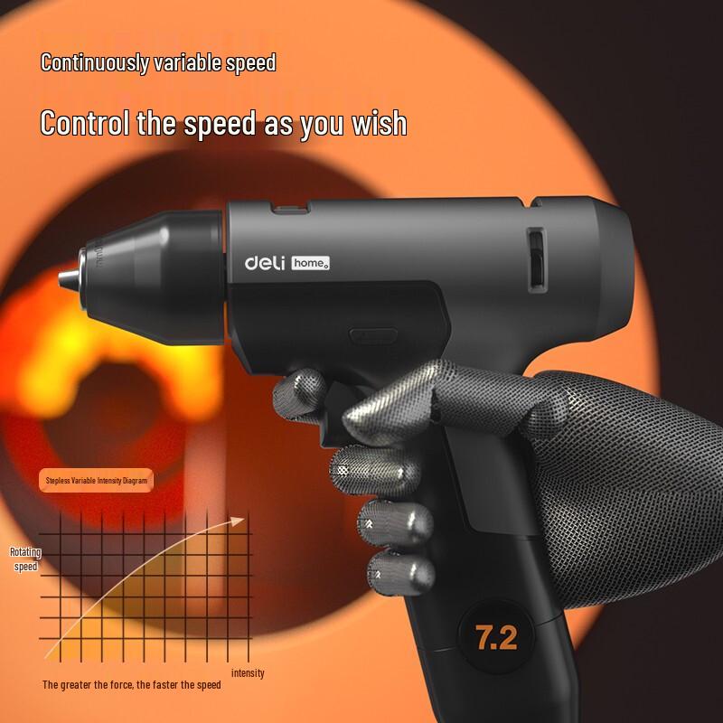 Deli Home Series Cordless Drill & Screwdriver CN plug (adapter included)
