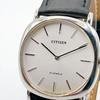 Used 556 CITIZEN Men's Hand-winding Watch 21 Jewels New Aftermarket Strap Vintage