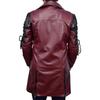 Herren Lederjacke Mittellang - Herbst/Winter Gothic Punk Mittelalterliches Kostüm