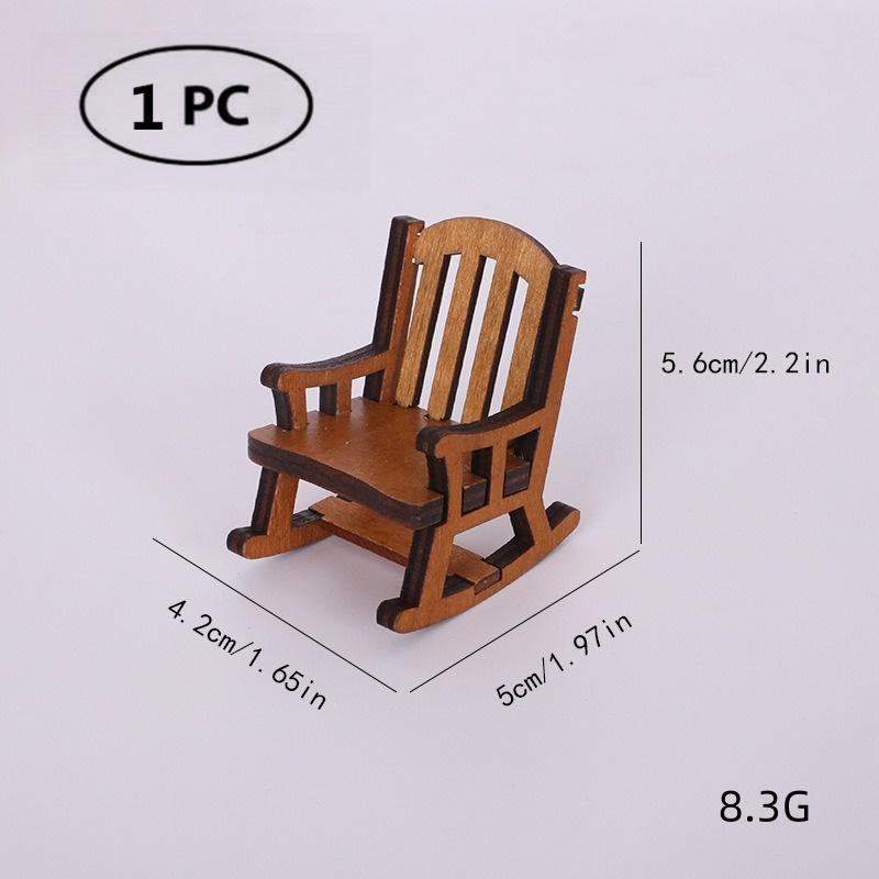 Christmas Wooden Elf Fairy Door Kit Tiny with Christmas Decoration Accessories for Mini House Furniture Christmas Decoration