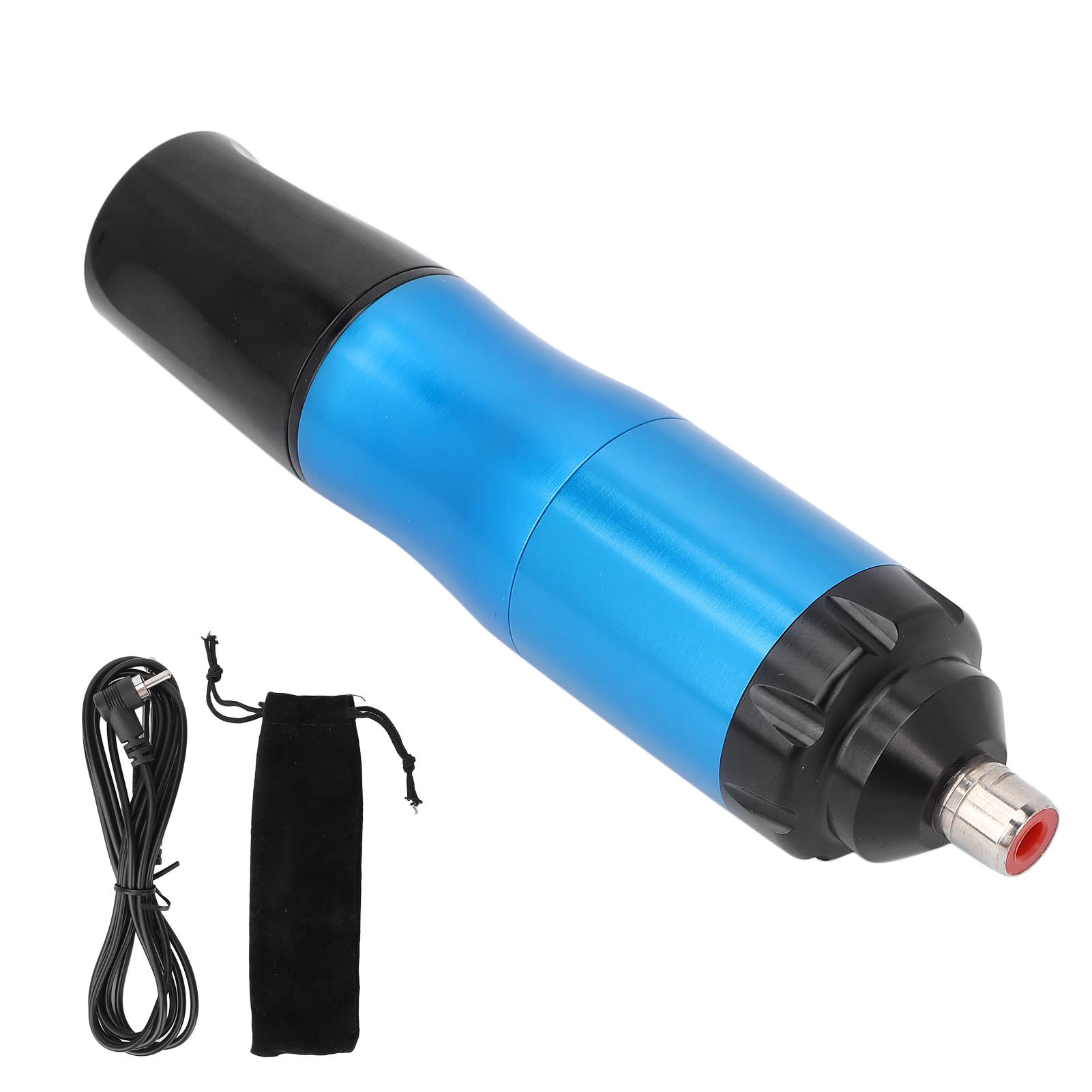 

Тату-машинка ручка алюминиевый сплав тату-шнур с зажимом DC интерфейс тату-машинка роторная фиолетовая синий