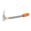 7in Tire Inflator Hose Adapter Stainless Steel M6 Thread for Car Motorcycle Bike Tire Quick Inflation