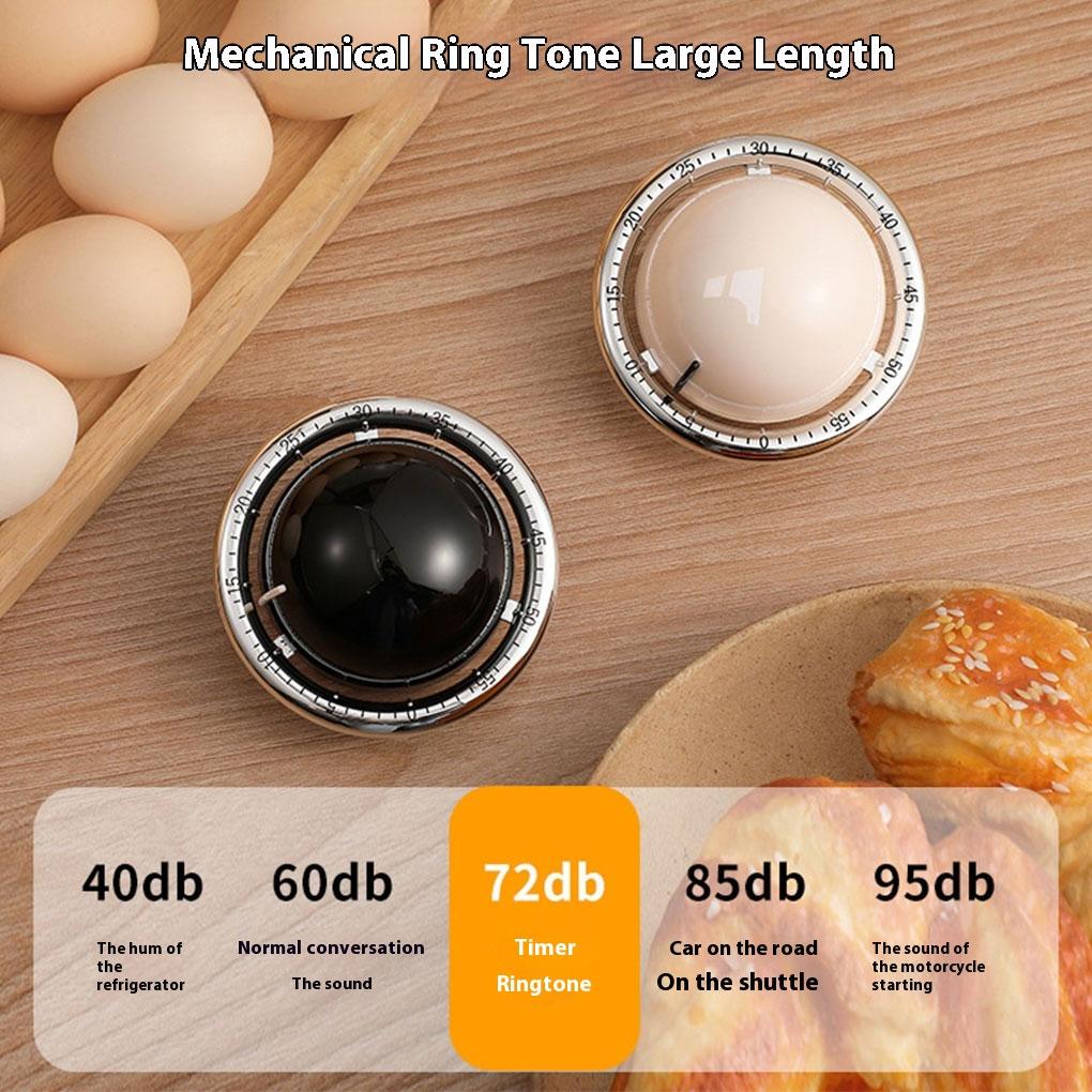 ABS Magnetic Kitchen Timer Planet Shape Reminder For Cooking And Learning Visual Timer For Kids