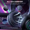 For Ps4 Ps5 Xbox Computer Pc Gamer Headset Wired 3.5mm Headphones Led Hifi Stereo Bass Gamer Headphone With Noise Canceling Mic